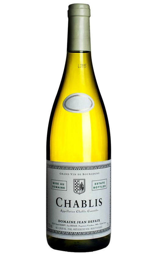 Wine Domaine Jean Defaix Chablis 2018
