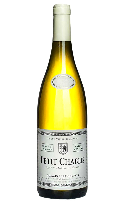 Вино Domaine Jean Defaix Petit Chablis 2019