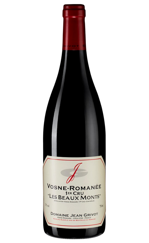 Вино Domaine Jean Grivot Vosne-Romanee 1er Cru Les Beaux Monts 2017