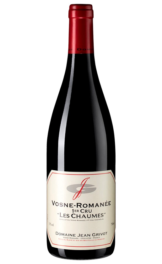 Wine Domaine Jean Grivot Vosne Romanee 1Er Cru Les Chaumes 2017