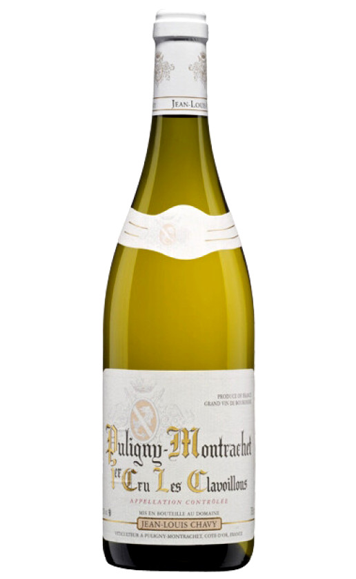 Вино Domaine Jean-Louis Chavy Puligny-Montrachet 1er Cru Les Clavoillons 2016