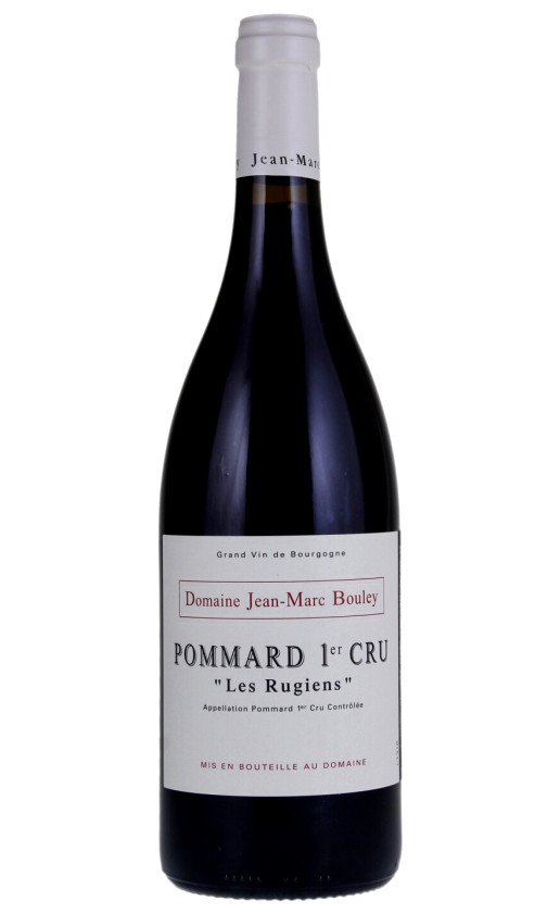 Wine Domaine Jean Marc Bouley Pommard 1Er Cru Les Rugiens 2018