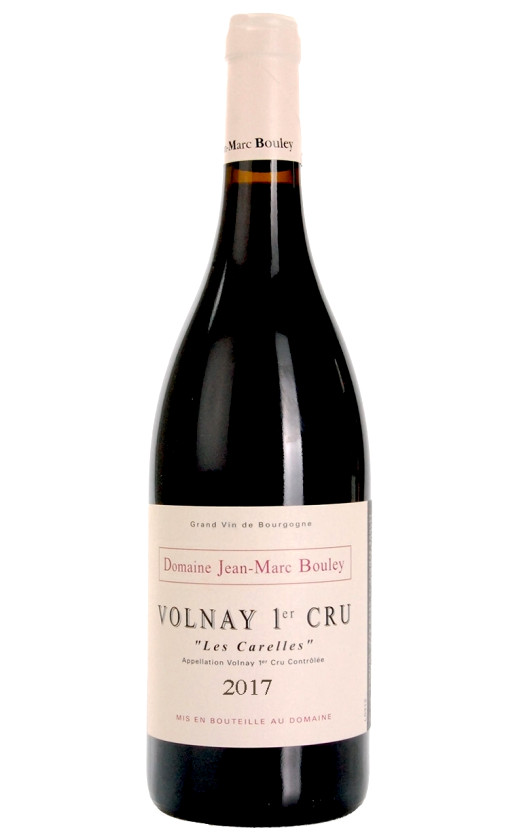 Вино Domaine Jean-Marc Bouley Volnay 1er Cru Les Carelles 2017