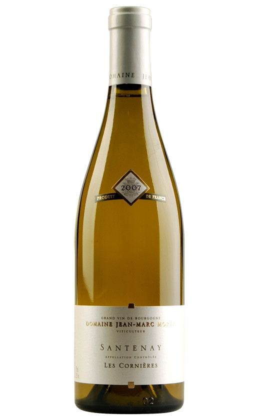 Wine Domaine Jean Marc Morey Santenay Les Cornieres Blanc 2007