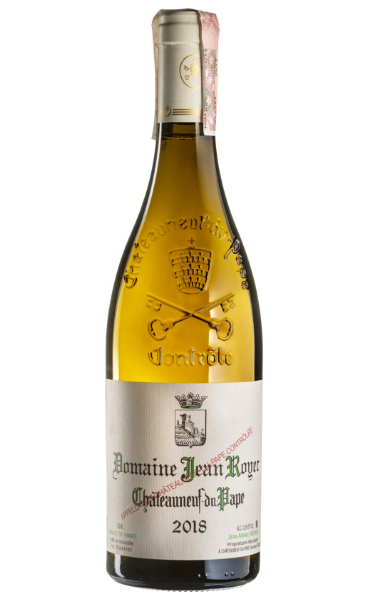 Вино Domaine Jean Royer Chateauneuf-du-Pape Blanc 2018