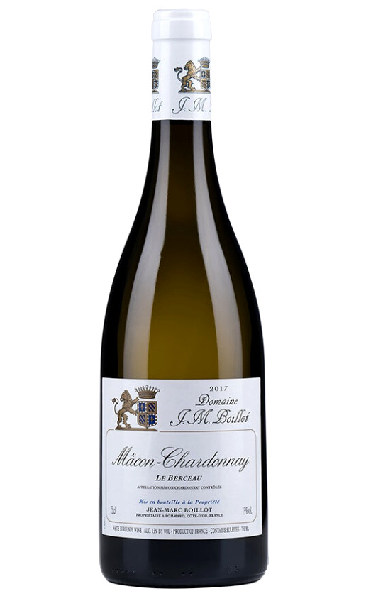 Вино Domaine J.M. Boillot Macon-Chardonnay Le Berceau 2017