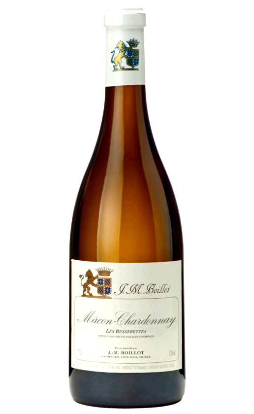 Wine Domaine Jm Boillot Macon Chardonnay Les Busserettes 2017