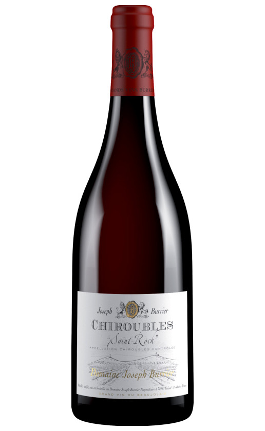 Вино Domaine Joseph Burrier Chiroubles Saint-Roch 2014