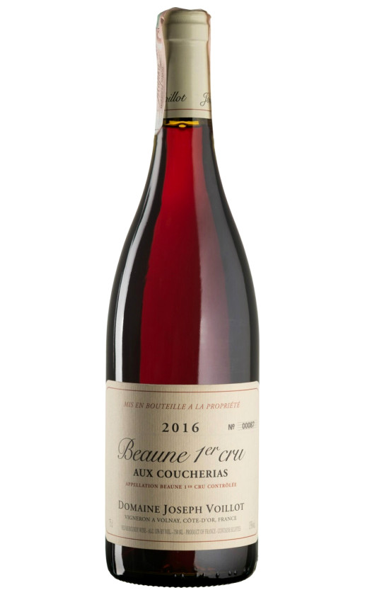Wine Domaine Joseph Voillot Beaune 1Er Cru Aux Coucherias 2016