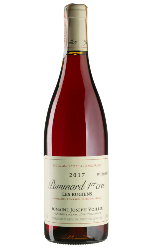 Вино Domaine Joseph Voillot Pommard 1er Cru Les Rugiens 2017