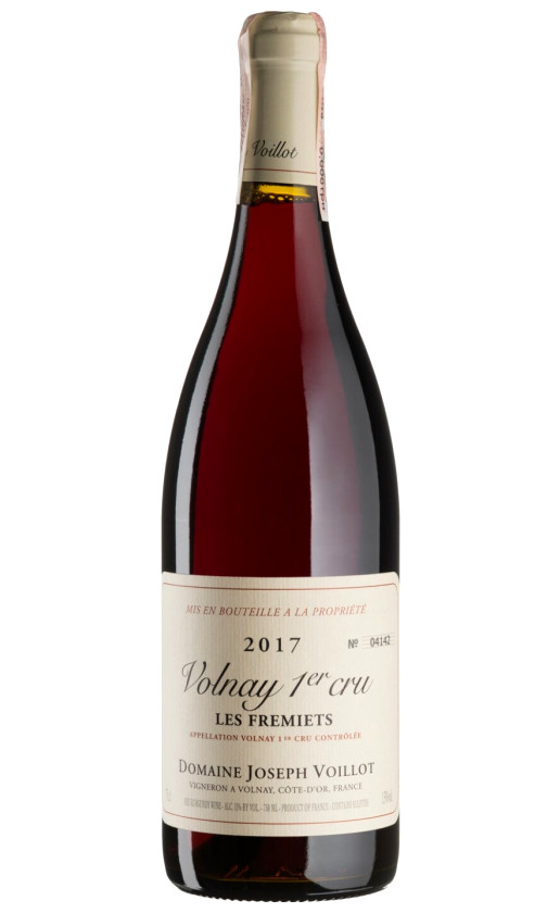 Вино Domaine Joseph Voillot Volnay 1er Cru Les Fremiets 2017