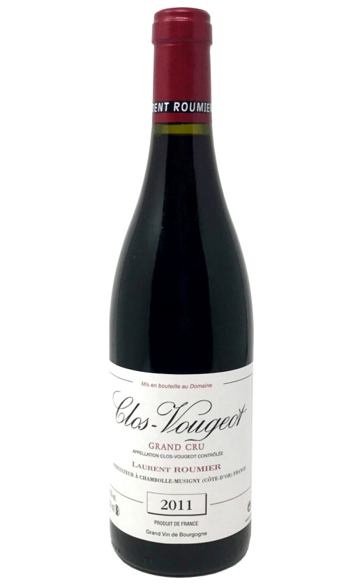 Wine Domaine Laurent Roumier Clos Vougeot Grand Cru 2011