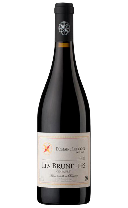 Wine Domaine Ledogar Les Brunelles Cinsault Aude 2016