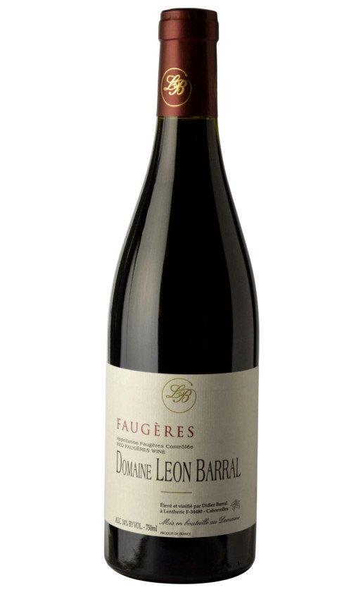 Wine Domaine Leon Barral Faugeres 2015
