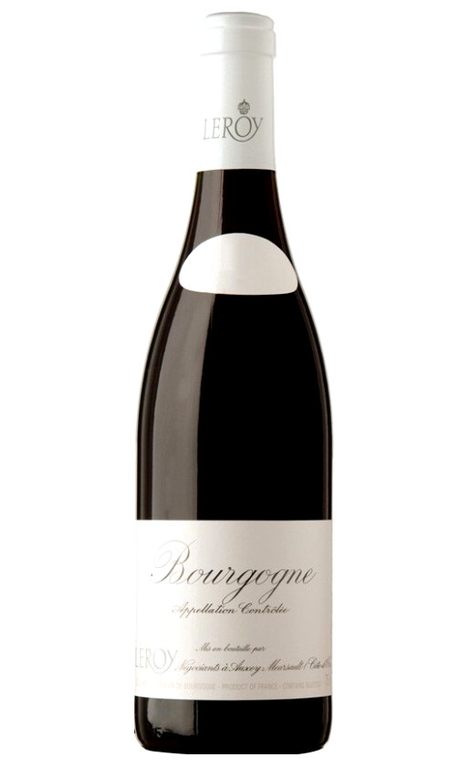 Вино Domaine Leroy Bourgogne Rouge 2014