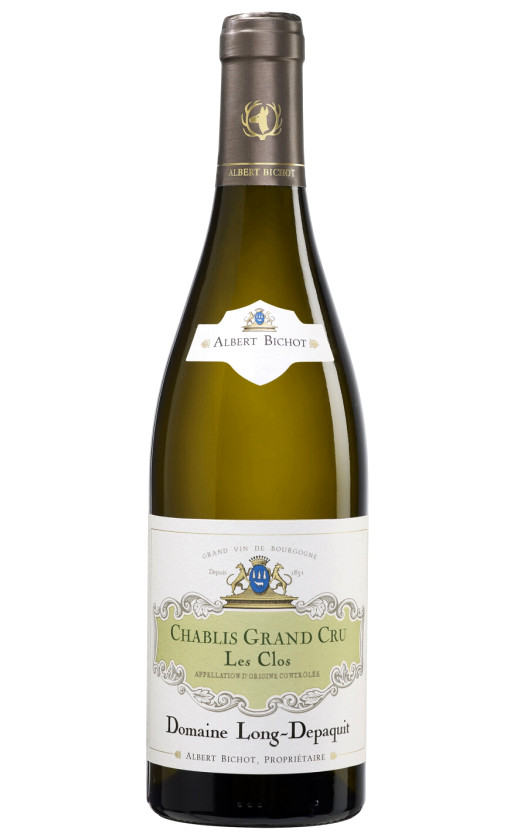 Wine Domaine Long Depaquit Chablis Grand Cru Les Clos 2017