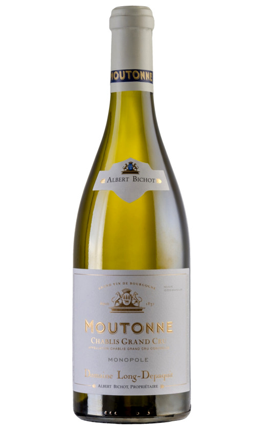 Вино Domaine Long-Depaquit Chablis Grand Cru Moutonne 2015