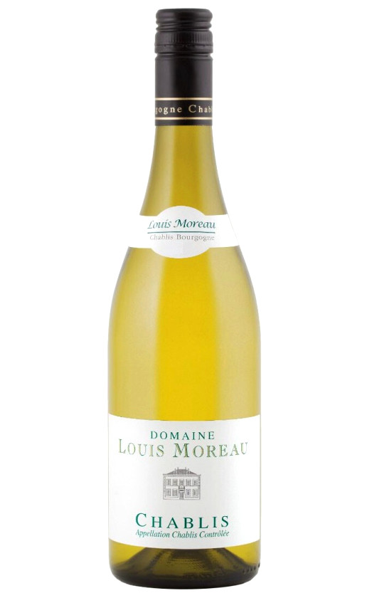Wine Domaine Louis Moreau Chablis 2018