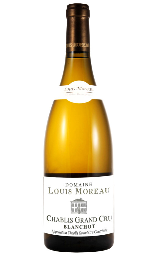 Wine Domaine Louis Moreau Chablis Grand Cru Blanchot 2014