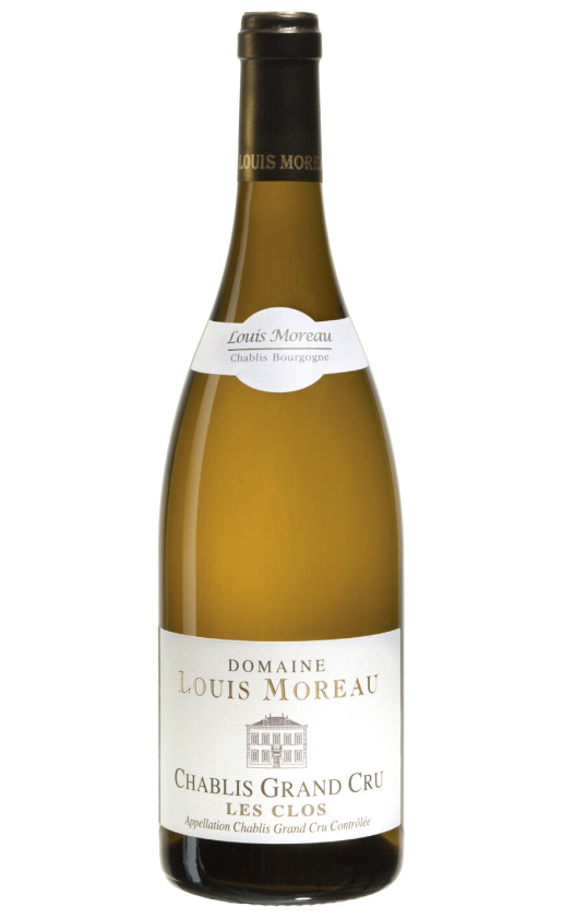 Вино Domaine Louis Moreau Chablis Grand Cru Les Clos 2017