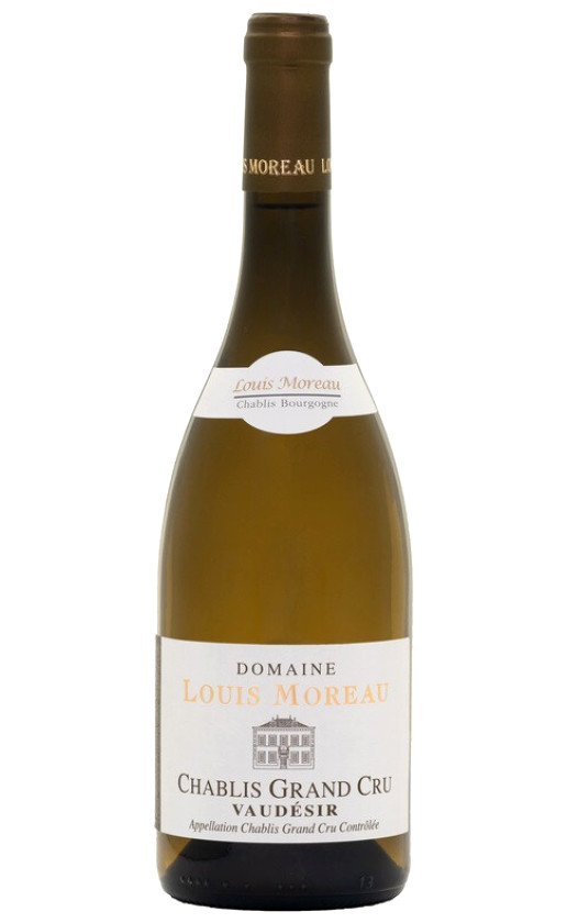 Wine Domaine Louis Moreau Chablis Grand Cru Vaudesir 2017