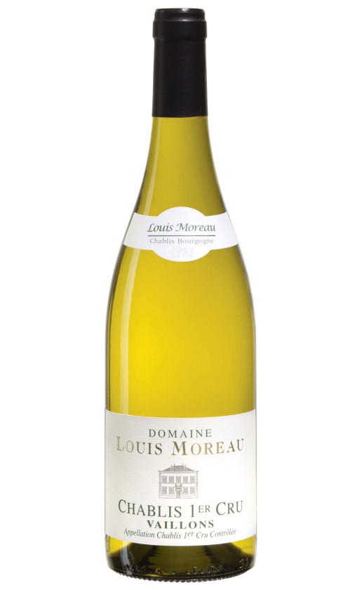 Wine Domaine Louis Moreau Chablis Premier Cru Vaillons 2018