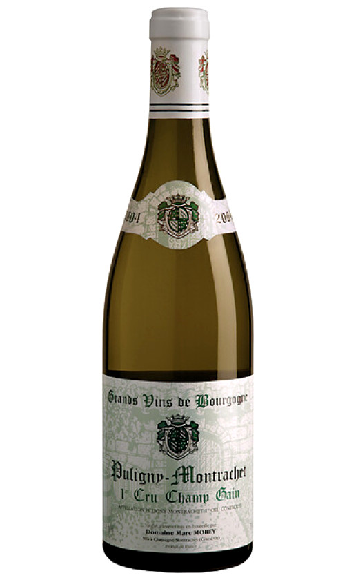 Wine Domaine Marc Morey Fils Puligny Montrachet 1Er Cru Champ Gain 2005