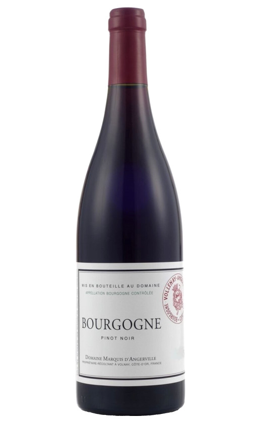 Domaine Marquis d'Angerville Bourgogne Pinot Noir 2018