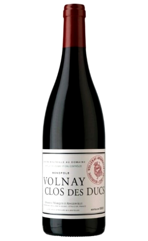 Вино Domaine Marquis d'Angerville Volnay Clos des Ducs 2018