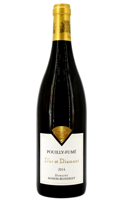 Wine Domaine Masson Blondelet Dor Et Diamant Pouilly Fume 2014