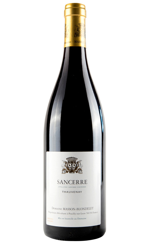 Wine Domaine Masson Blondelet Sancerre Rouge Thauvenay 2014