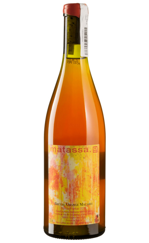 Wine Domaine Matassa Brutal Orange 2020