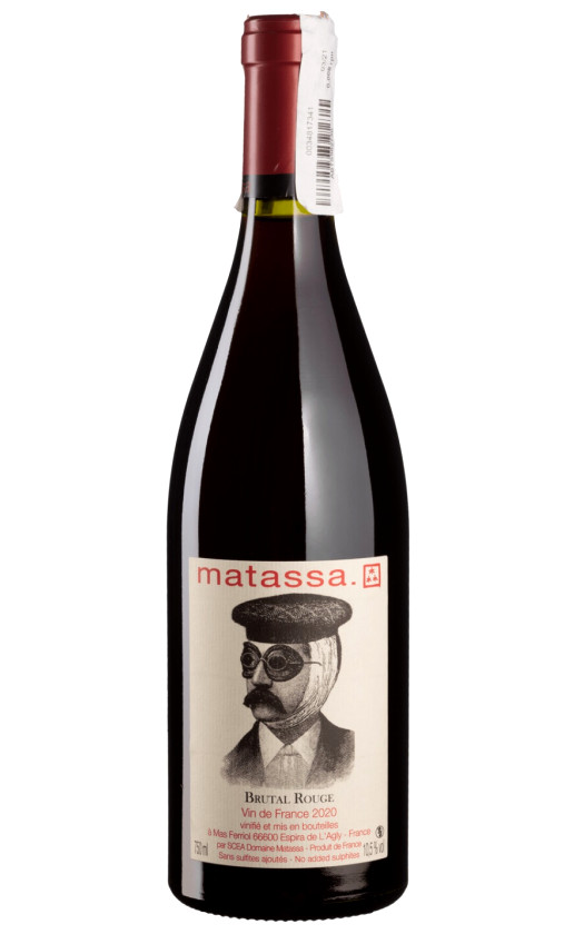 Wine Domaine Matassa Brutal Rouge 2020