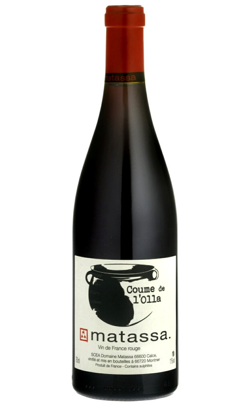 Wine Domaine Matassa Coume De Lolla Rouge