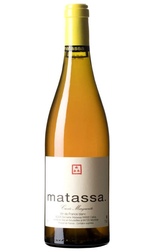 Wine Domaine Matassa Cuvee Marguerite Cotes Catalanes