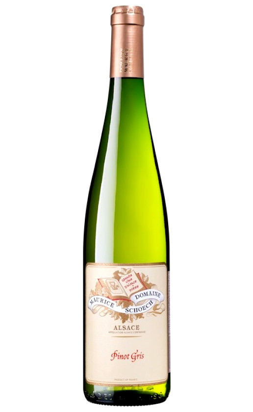 Wine Domaine Maurice Schoech Pinot Gris Alsace 2017
