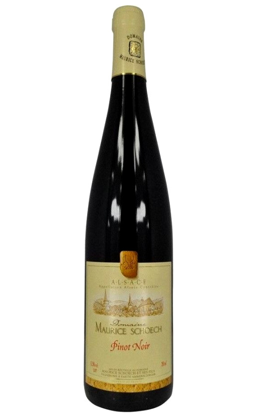 Wine Domaine Maurice Schoech Pinot Noir Alsace 2017