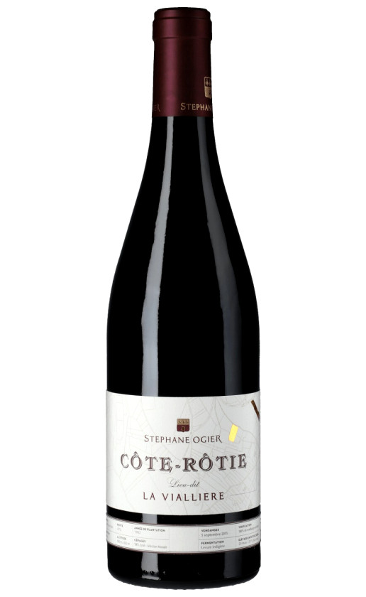 Вино Domaine Michel et Stephane Ogier Cote-Rotie La Vialliere 2015