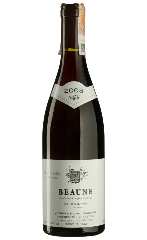 Wine Domaine Michel Gaunoux Beaune 2008