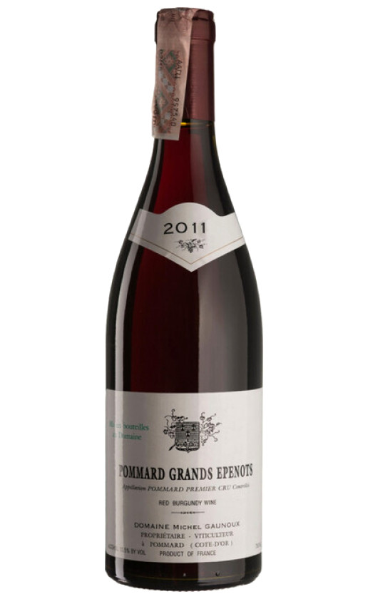 Вино Domaine Michel Gaunoux Pommard Grands Epenots 1er Cru 2011