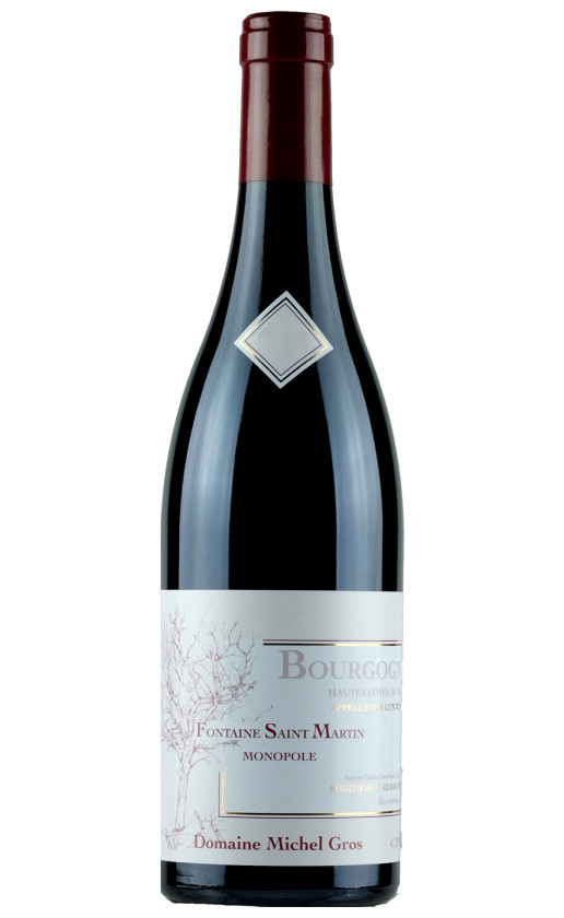 Вино Domaine Michel Gros Bourgogne Hautes Cotes de Nuits Fontaine Saint Martin Rouge 2017