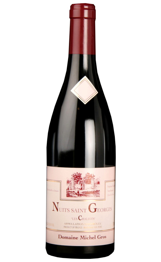 Wine Domaine Michel Gros Nuits Saint Georges Les Chaliots 2017