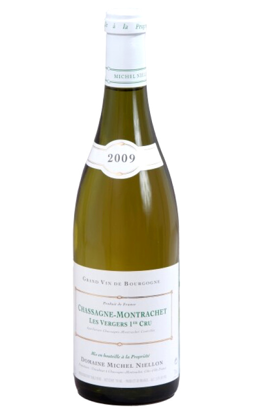 Wine Domaine Michel Niellon Chassagne Montrachet Premier Cru Les Vergers 2009