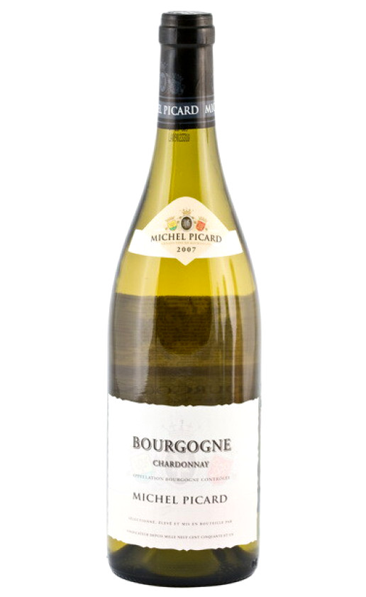 Wine Domaine Michel Picard Bourgogne Chardonnay 2007