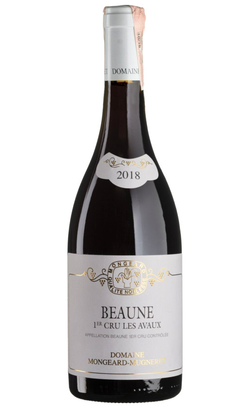 Wine Domaine Mongeard Mugneret Beaune 1Er Cru Les Avaux 2018