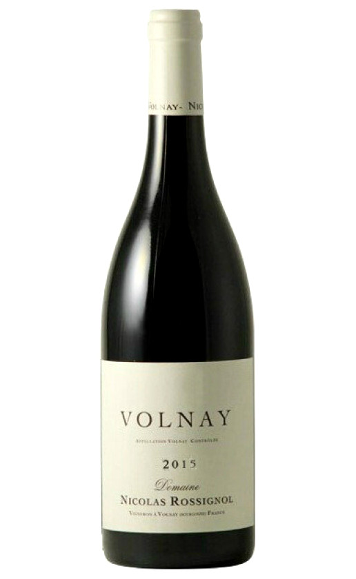 Wine Domaine Nicolas Rossignol Volnay 2015