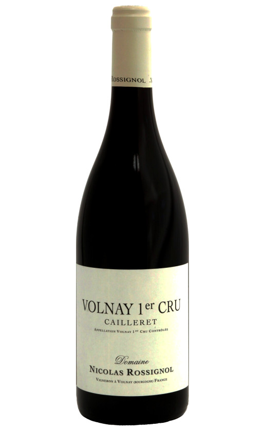 Wine Domaine Nicolas Rossignol Volnay Premier Cru Cailleret 2016