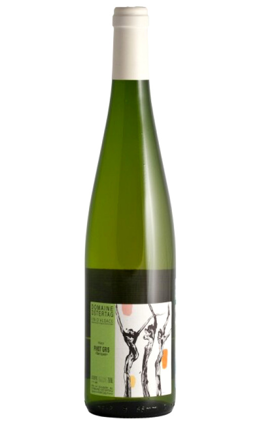 Wine Domaine Ostertag Pinot Gris Barriques 2008
