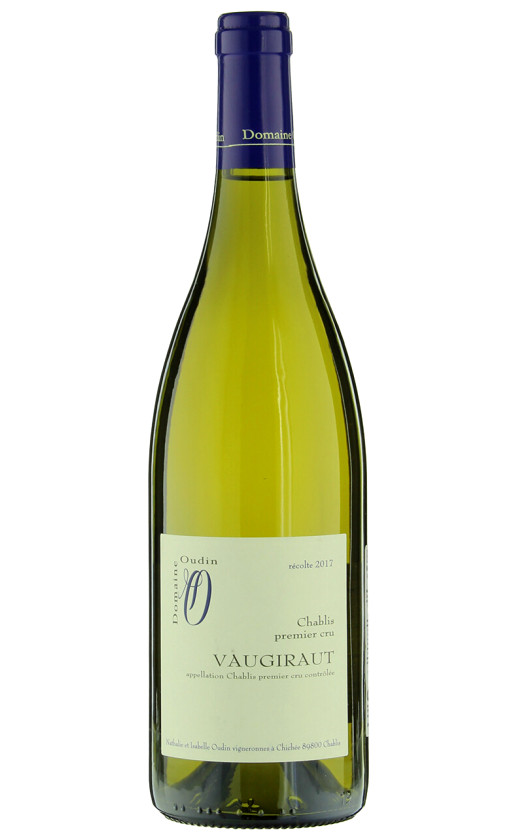Wine Domaine Oudin Chablis Premier Cru Vaugiraut 2017