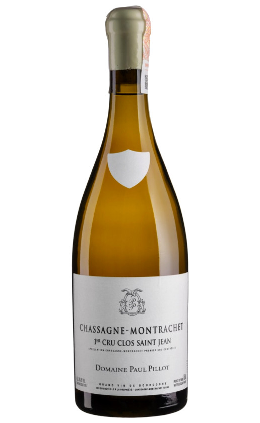 Вино Domaine Paul Pillot Chassagne-Montrachet 1-er Cru Clos Saint Jean Blanc 2017